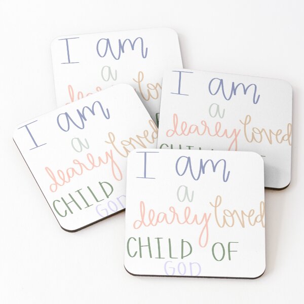Item preview, I am a dearly loved child of God  designed and sold by cmhlettering.