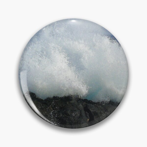 Item preview, Waves breaking on Lanzarotes volcanic coastline designed and sold by PPFImages.