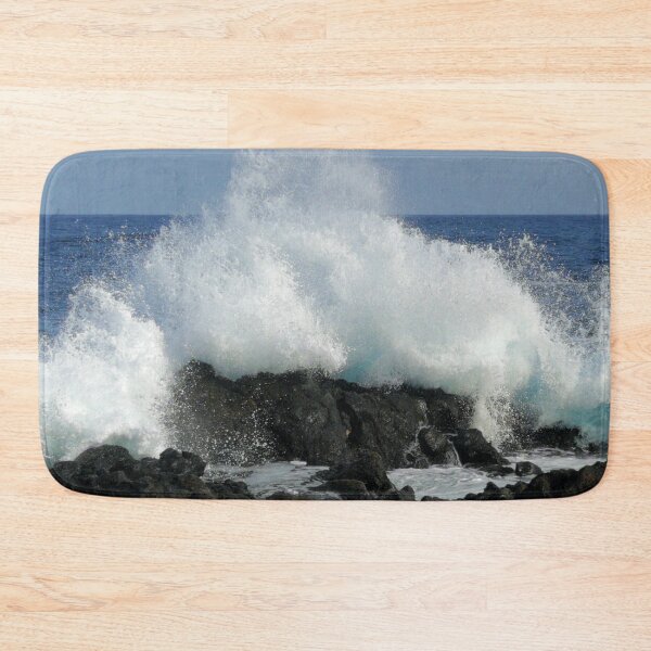 Item preview, Waves breaking on Lanzarotes volcanic coastline designed and sold by PPFImages.