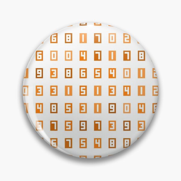 Item preview, 200 digit prime number (orange rectangles) designed and sold by hein77.