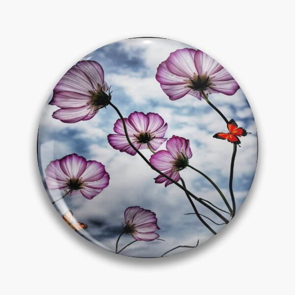 Item preview, Flowers with a butterfly design. redecorate, refurbish, Stylize designed and sold by jayne0524.