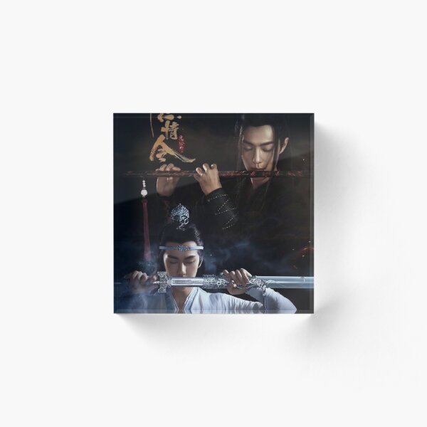 The Untamed Bromance poster Acrylic Block