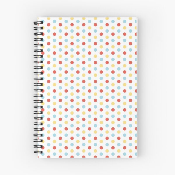 Item preview, Red, Yellow & Blue Polka Dots designed and sold by paperweight-art.