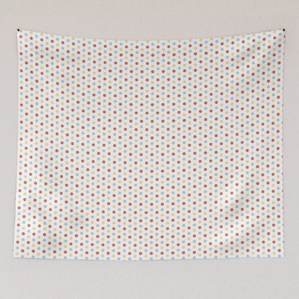 Item preview, Red, Yellow & Blue Polka Dots designed and sold by paperweight-art.