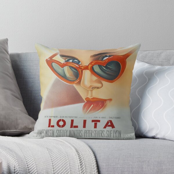 Lolita Throw Pillow