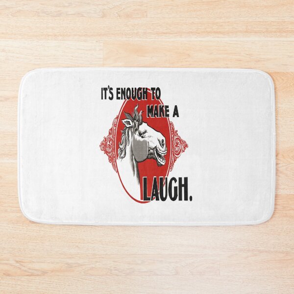 Item preview, It's Enough To Make A Horse Laugh Vintage Poster designed and sold by taiche.