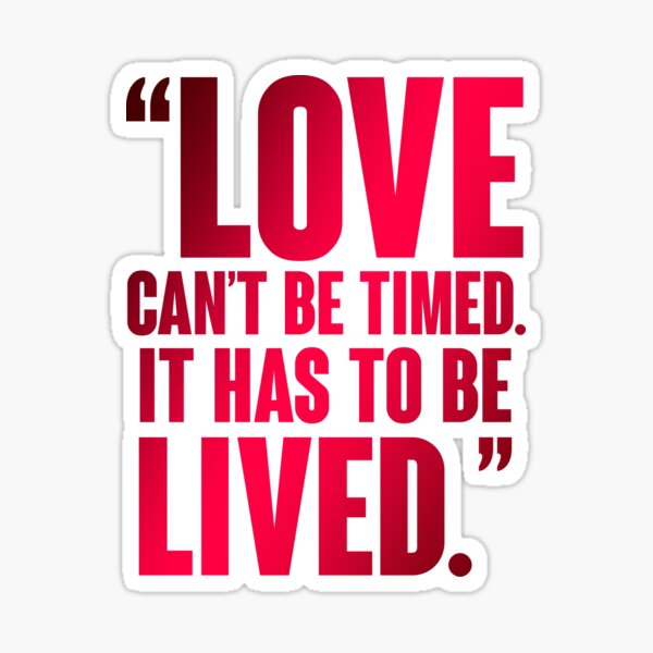 Berlin quote - Casa de Papel (Money Heist) Sticker
