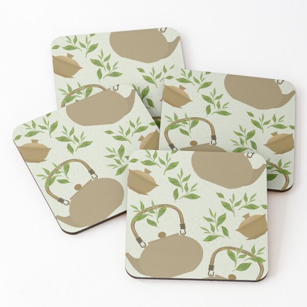 Item preview, A set of items for traditional Chinese tea drinking Pin Cha. The kettle, gaiwan and the green tea leaves. designed and sold by NLobes.