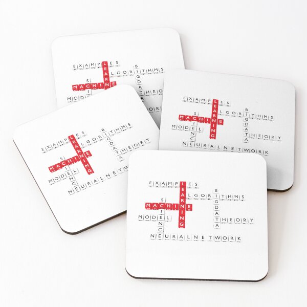 Item preview, Machine learning crossword puzzle designed and sold by NerdySherds.