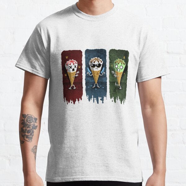 Three Flavours Cornetto Trilogy Classic T-Shirt