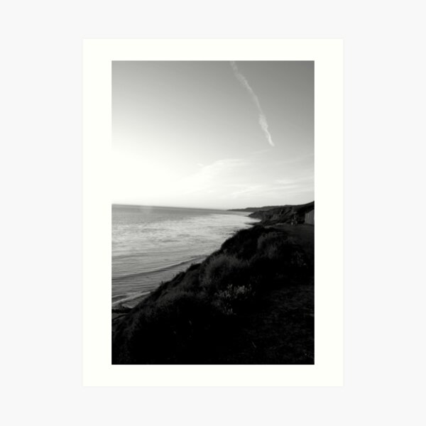 Desaturated Coast Art Print
