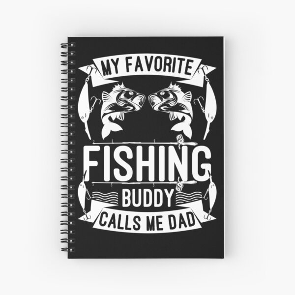 Download My Favorite Fishing Buddy Calls Me Dad Stationery | Redbubble
