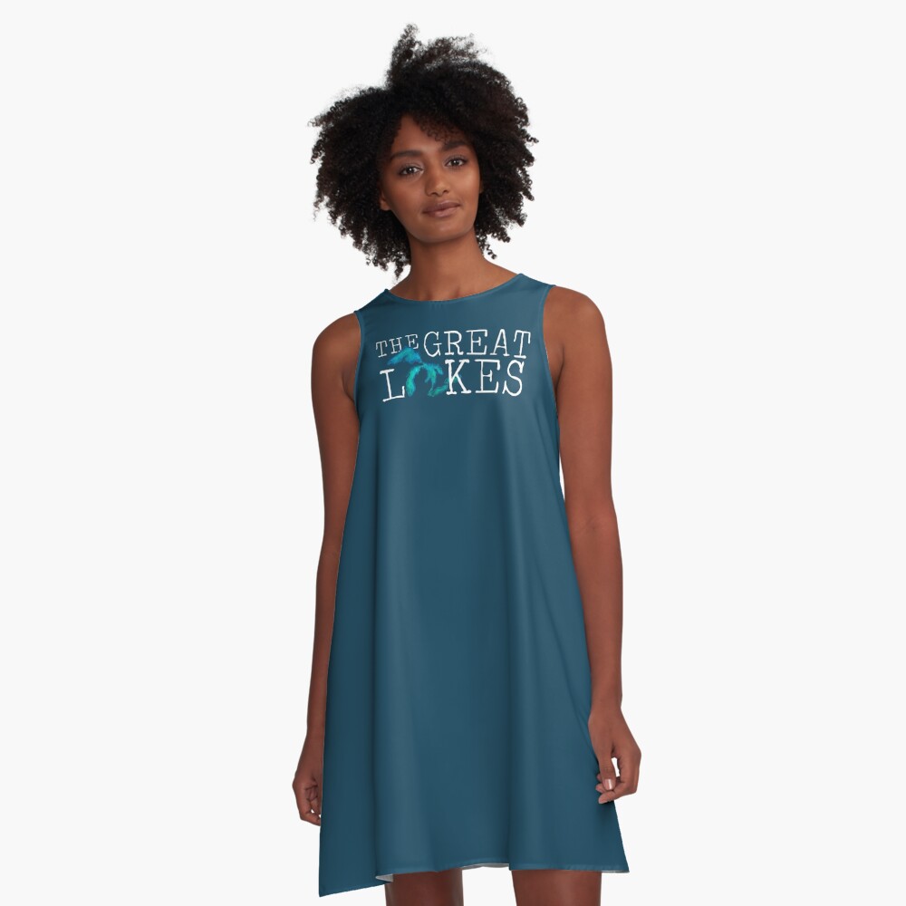 Item preview, A-Line Dress designed and sold by GreatLakesLocal.