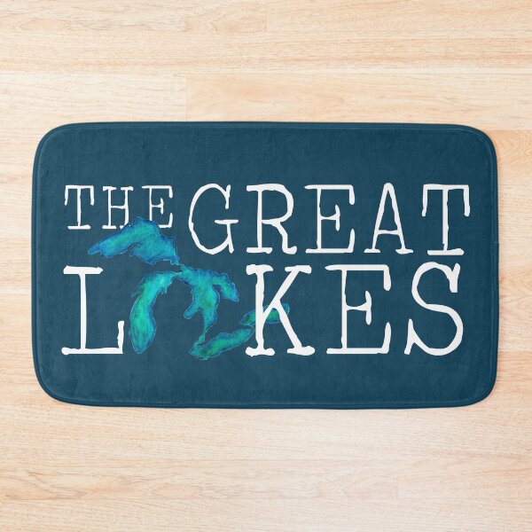 Item preview, The Great Lakes Watercolor Lakes designed and sold by GreatLakesLocal.