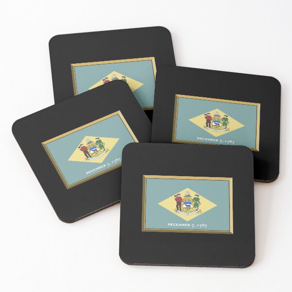 Item preview, Delaware Flag Gifts, Stickers & Products (GF) designed and sold by mpodger.