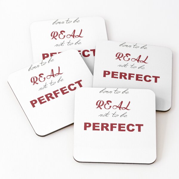 Item preview, Born to be real not to be perfect designed and sold by zedesign.