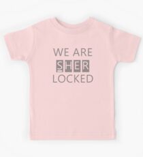 We Are Sherlocked Kids Tee