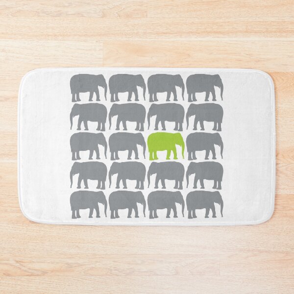 Item preview, One Green Elephant in the Herd designed and sold by Star Stream Design.