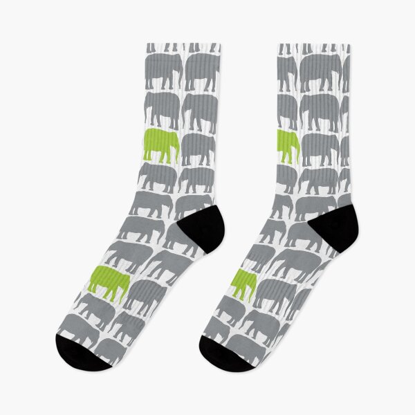 Item preview, One Green Elephant in the Herd designed and sold by Star Stream Design.