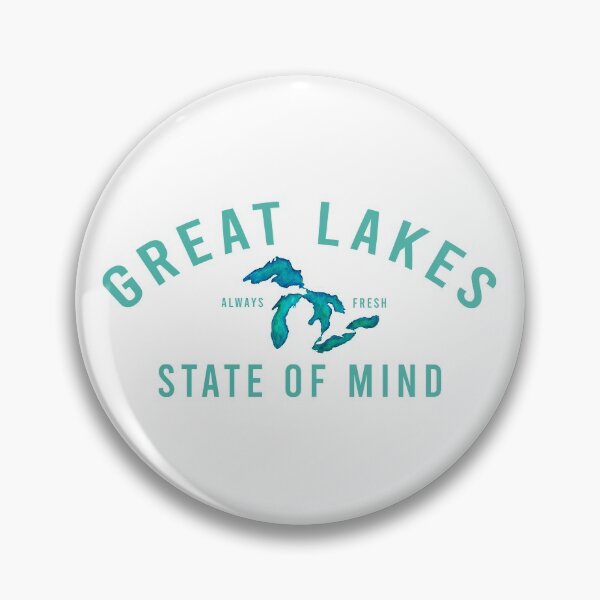 Artikelvorschau, Great Lakes Geisteszustand Blue Lakes entworfen und verkauft von GreatLakesLocal.