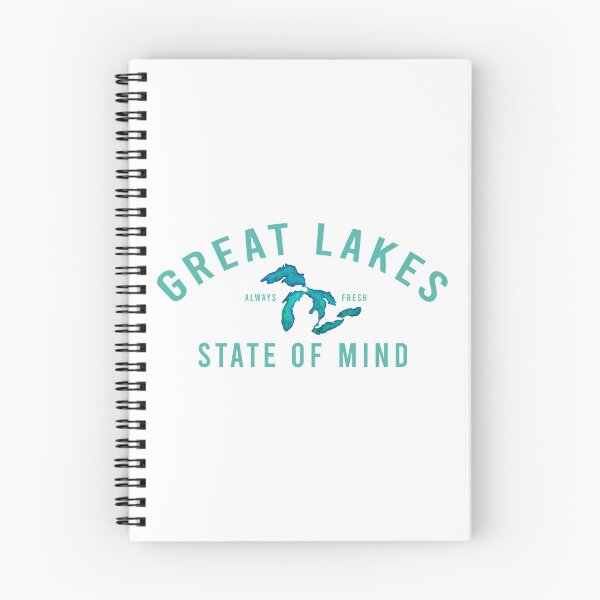 Item preview, Great Lakes State of Mind Blue Lakes designed and sold by GreatLakesLocal.