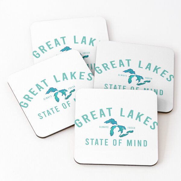 Item preview, Great Lakes State of Mind Blue Lakes designed and sold by GreatLakesLocal.