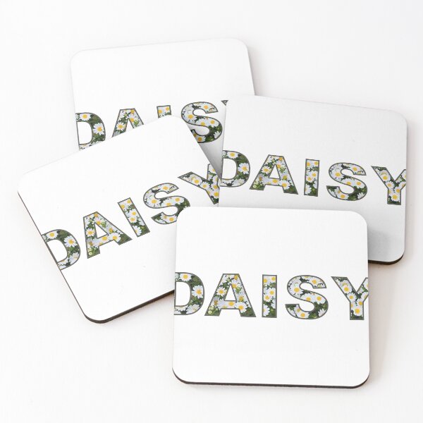 Item preview, Daisy Block Letters Text designed and sold by chachels.