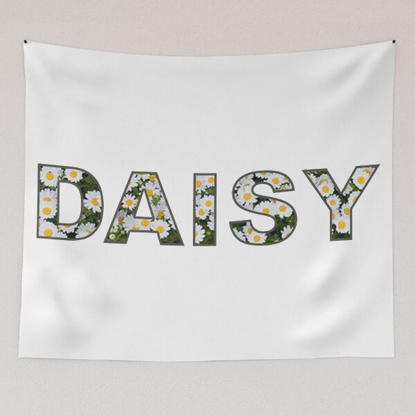 Item preview, Daisy Block Letters Text designed and sold by chachels.