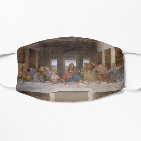 The Last Supper Gifts - Leonardo Da Vinci Classical Masterpiece Painting Gift Ideas for Art Lovers of Classic Artwork by DaVinci Mask