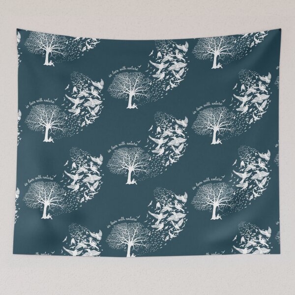 Item preview, In love with nature - resonance - white designed and sold by mnutzDesign.