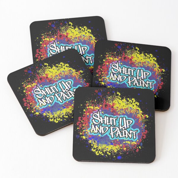 Item preview, Shut Up and Paint designed and sold by drawbey.