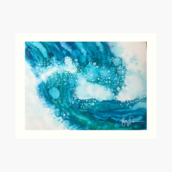 Crashing Waves Art Print