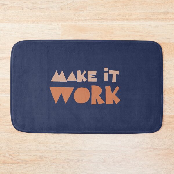 Item preview, Make it work letterning designed and sold by TheaDesign.