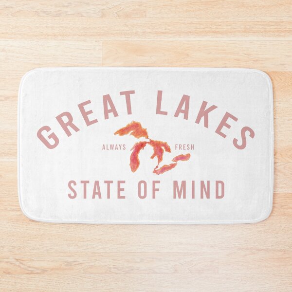 Item preview, Great Lakes State of Mind Blush Lakes designed and sold by GreatLakesLocal.