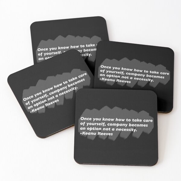 Item preview, Keanu Reeves quote designed and sold by appexsos.