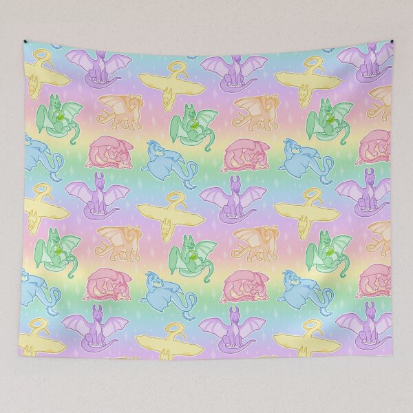Item preview, Pastel Dragons designed and sold by oxygenimpulse.