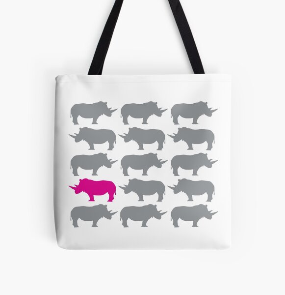 Item preview, One Pink Rhino in the Herd designed and sold by Star Stream Design.