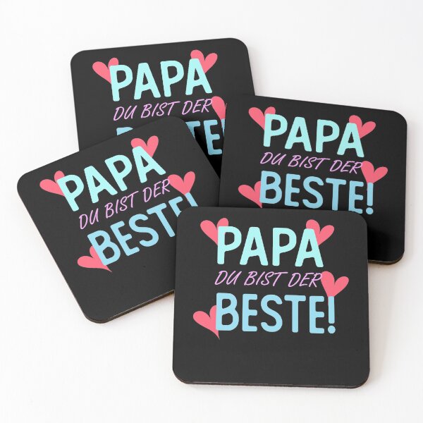 Item preview, Papa du bist der beste vatertag geschenk für vater designed and sold by alaechamlal.