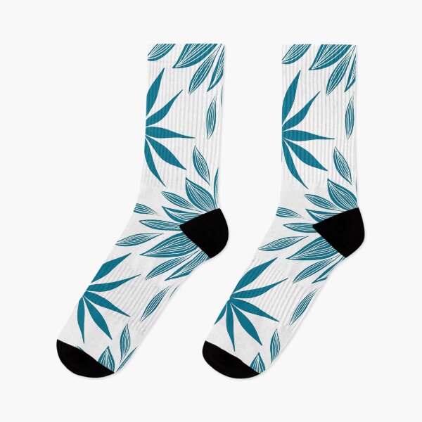 Item preview, Blue Tribal and Ethnic Patterned Flowers in White designed and sold by Eva Camacho-Sanchez.