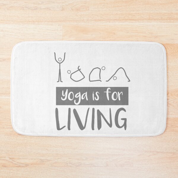 Item preview, Yoga is for Living designed and sold by Khushi Graphics.