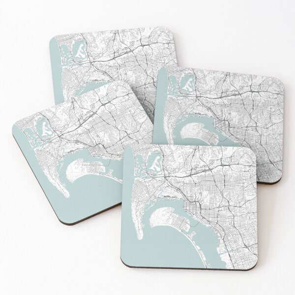 Item preview, San Diego City Map designed and sold by JLCDesign.