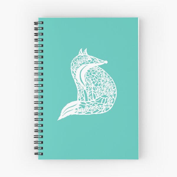 Item preview, Floral Fox White designed and sold by Carissa Wei.
