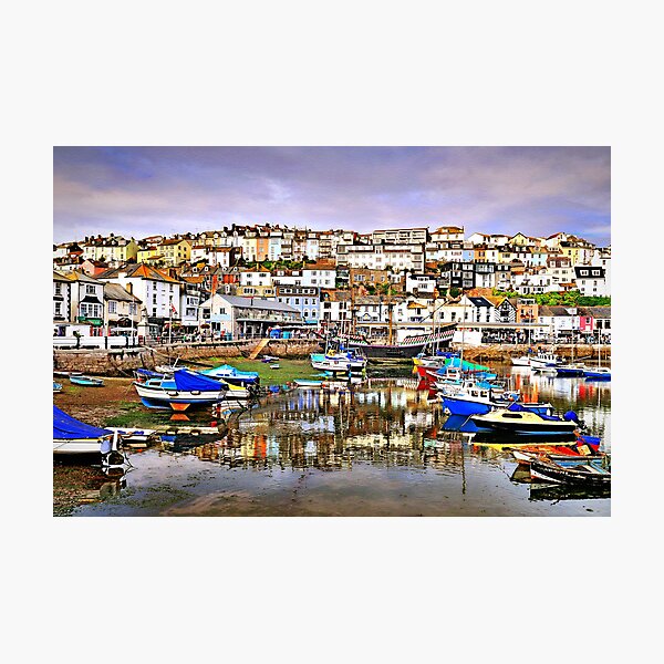 Beautiful Brixham - Devon, UK Photographic Print