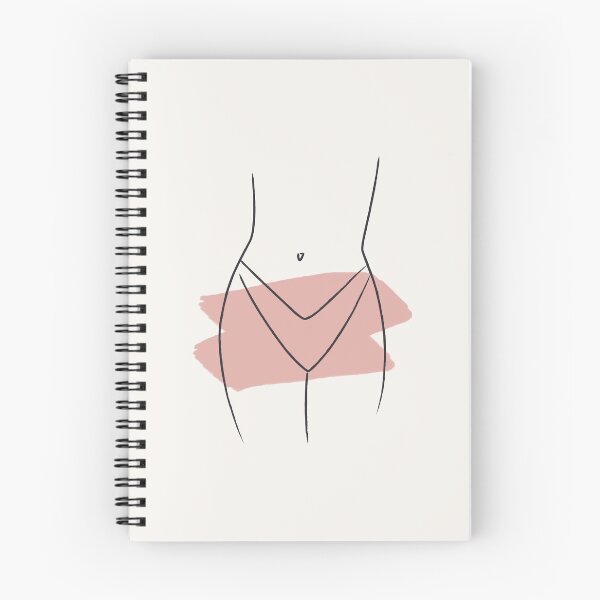 Aperçu de l'œuvre Dessin de corps de femme fine ligne avec des coups de pinceau créée et vendue par AgataCreate.