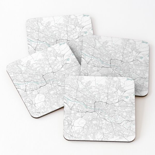 Item preview, Glasgow City Map designed and sold by JLCDesign.