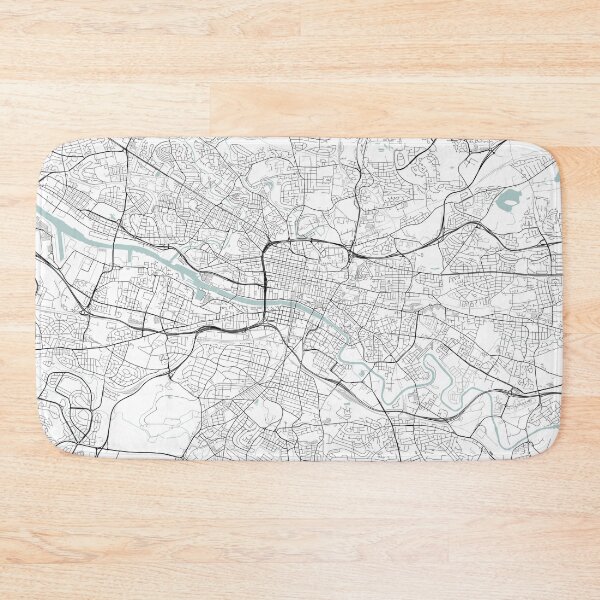 Item preview, Glasgow City Map designed and sold by JLCDesign.