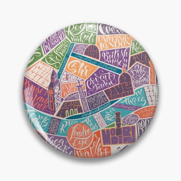 Item preview, London Map. designed and sold by BananiLettering.