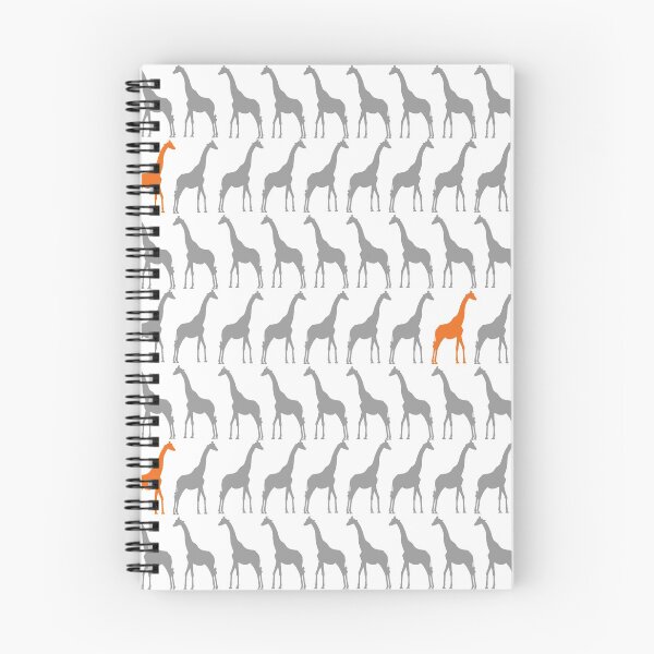 Item preview, One Orange Giraffe in the Herd designed and sold by Star Stream Design.
