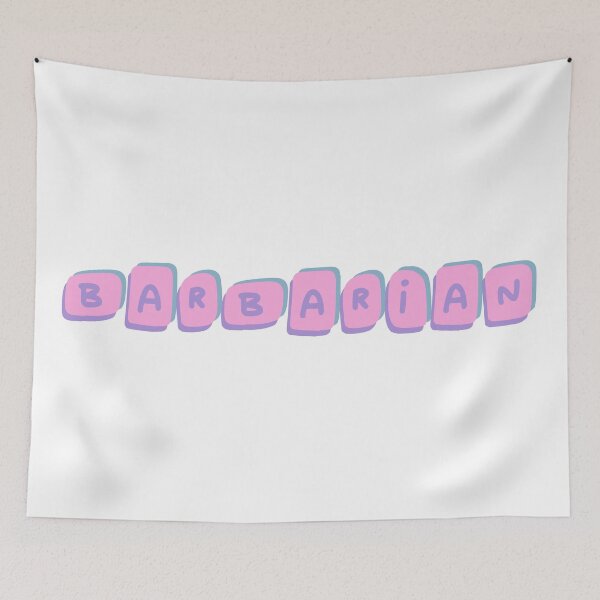 Item preview, Barbarian - Cute Style! designed and sold by DoodleDashCollective.