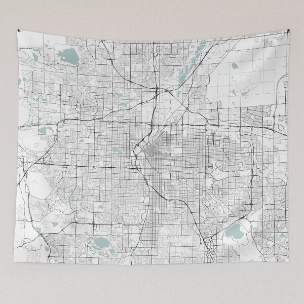 Item preview, Denver City Map designed and sold by JLCDesign.